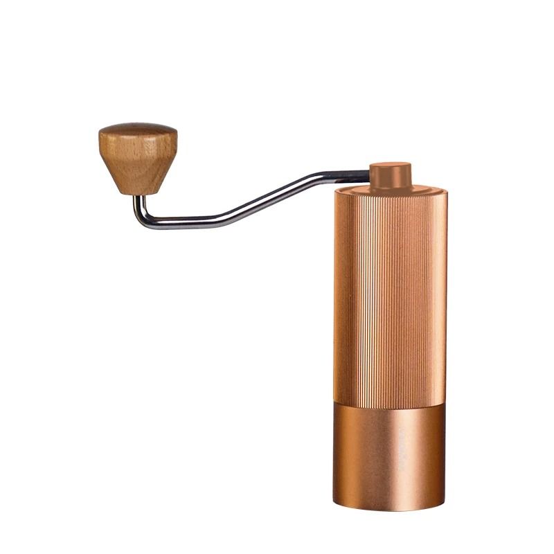 Manual Stainless Steel Coffee Grinder with Burr Mill