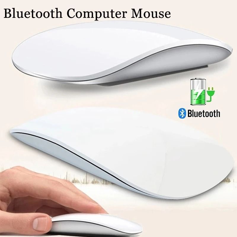 Wireless Bluetooth Magic Computer Mouse Dual Mode Silent Rec | Inspire ...