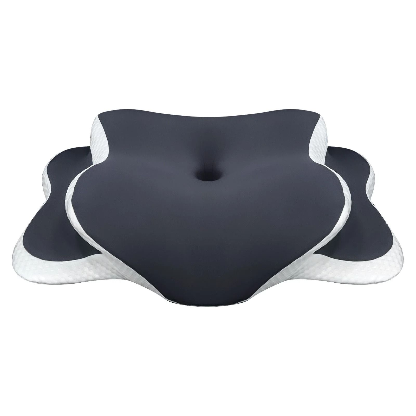 Memory Foam Cervical Pillow for Neck Pain Relief – Orthopedic Contour Pillow for Side, Back, and Stomach Sleepers