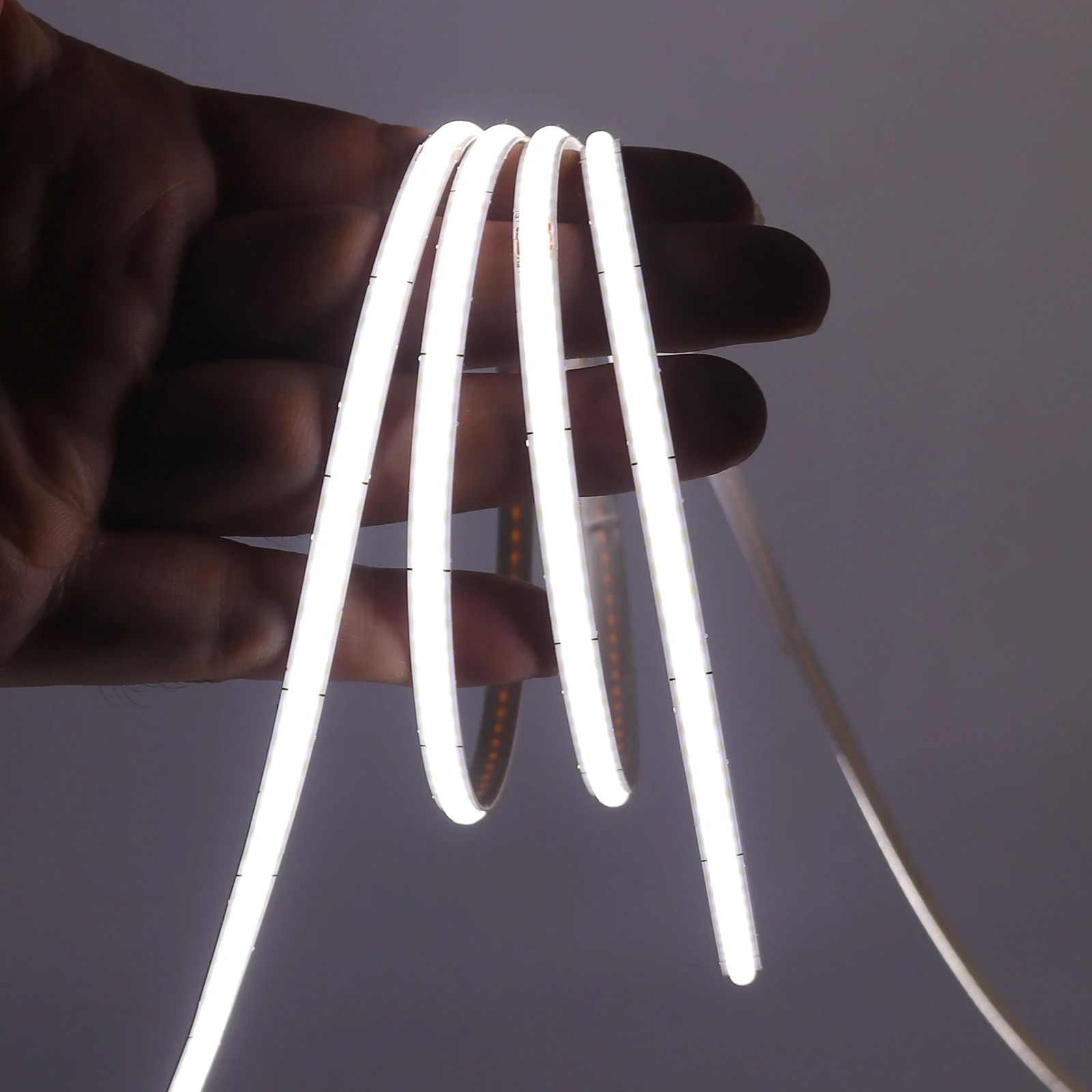 USB LED COB Strip Light Flexible Ribbon for Home and TV Decor