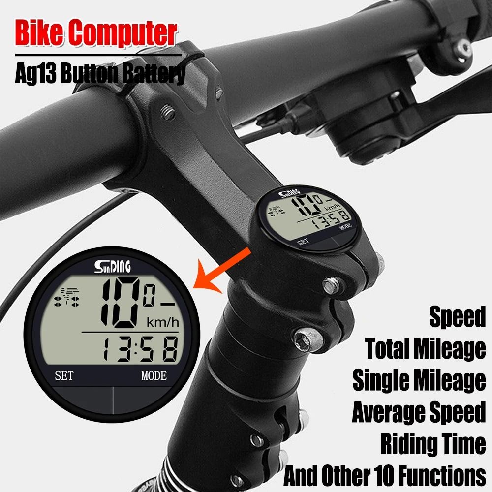 Multi Functional Bicycle Speedometer and Odometer for Outdoor Cycling