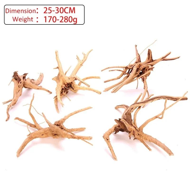 Natural Wooden Driftwood Decoration for Fish Tanks
