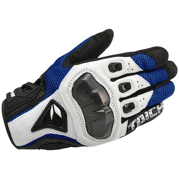 Leather Motorcycle Racing Gloves With Touch Screen Function