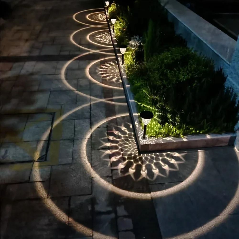 Solar Pathway Lights Outdoor Waterproof