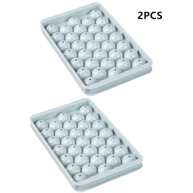 33 Ice Boll Hockey PP Mold Frozen Whiskey Ball Popsicle Ice Cube Tray Box Lollipop Making Gifts Kitchen Tools Accessorie