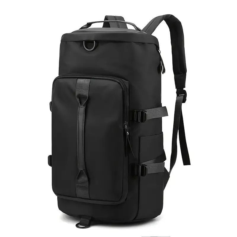 Large Capacity Waterproof Travel Backpack Duffel Bag with Shoe Compartment and Wet Dry Separation