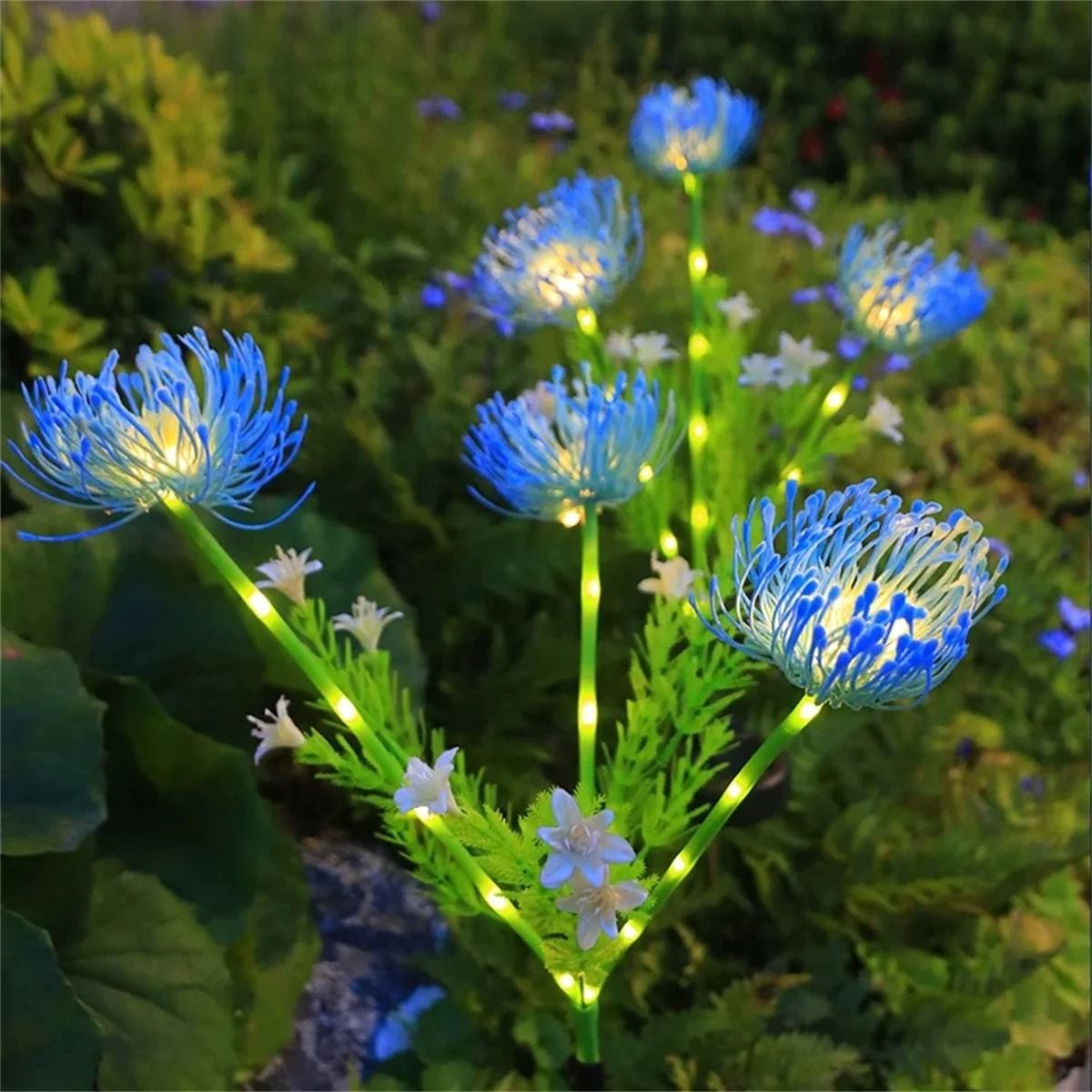 Solar Powered Flower Garden Lights – Outdoor Waterproof Decorative Lawn and Pathway Lamps