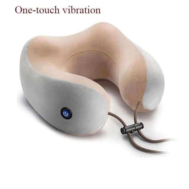 Portable U Shaped Electric Neck Massager Pillow for Neck Shoulder and Cervical Relaxation