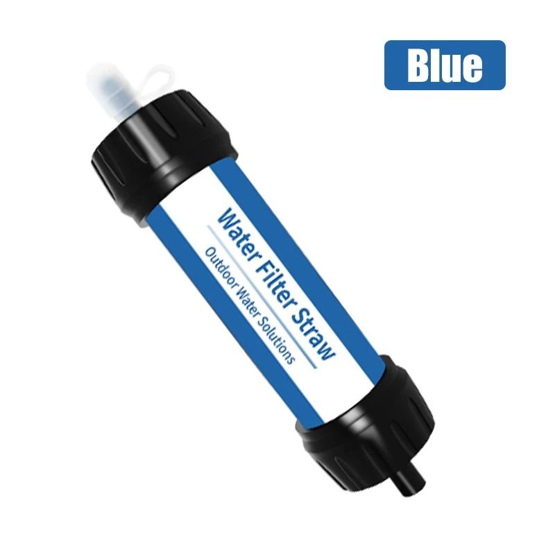Portable Outdoor Mini Water Filter Straw for Survival and Emergency Purification