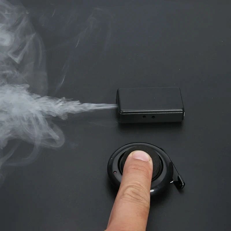 Remote Control Smoke Device for Magicians Portable Arm-Controlled Smoke Machine for Stage and Street Magic