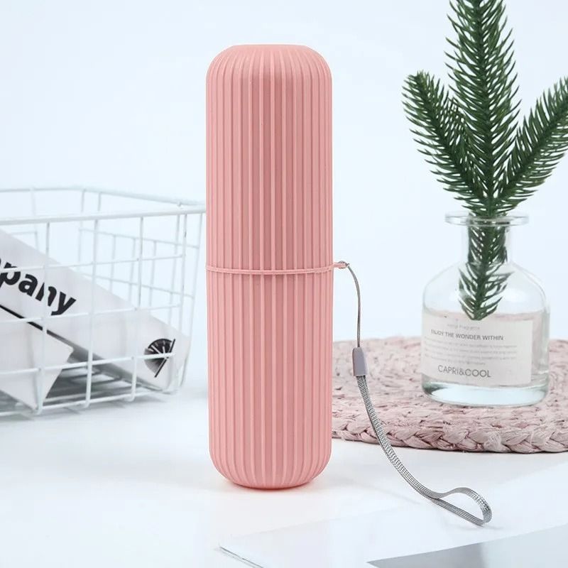 Portable Travel Toothbrush and Toothpaste Storage Cup