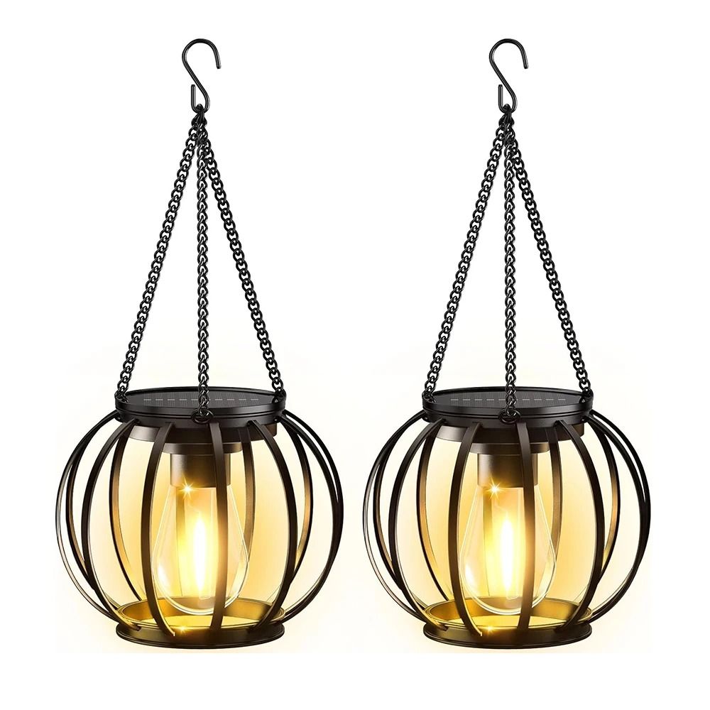 Solar Hanging Lantern Lights for Outdoor Garden