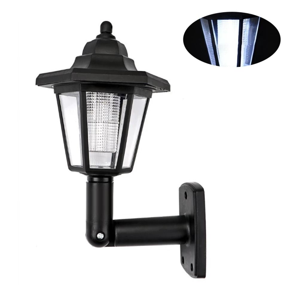 Garden Lights Outdoor Solar Street Light Wall Light Fixture for Outdoor Garden Decoration