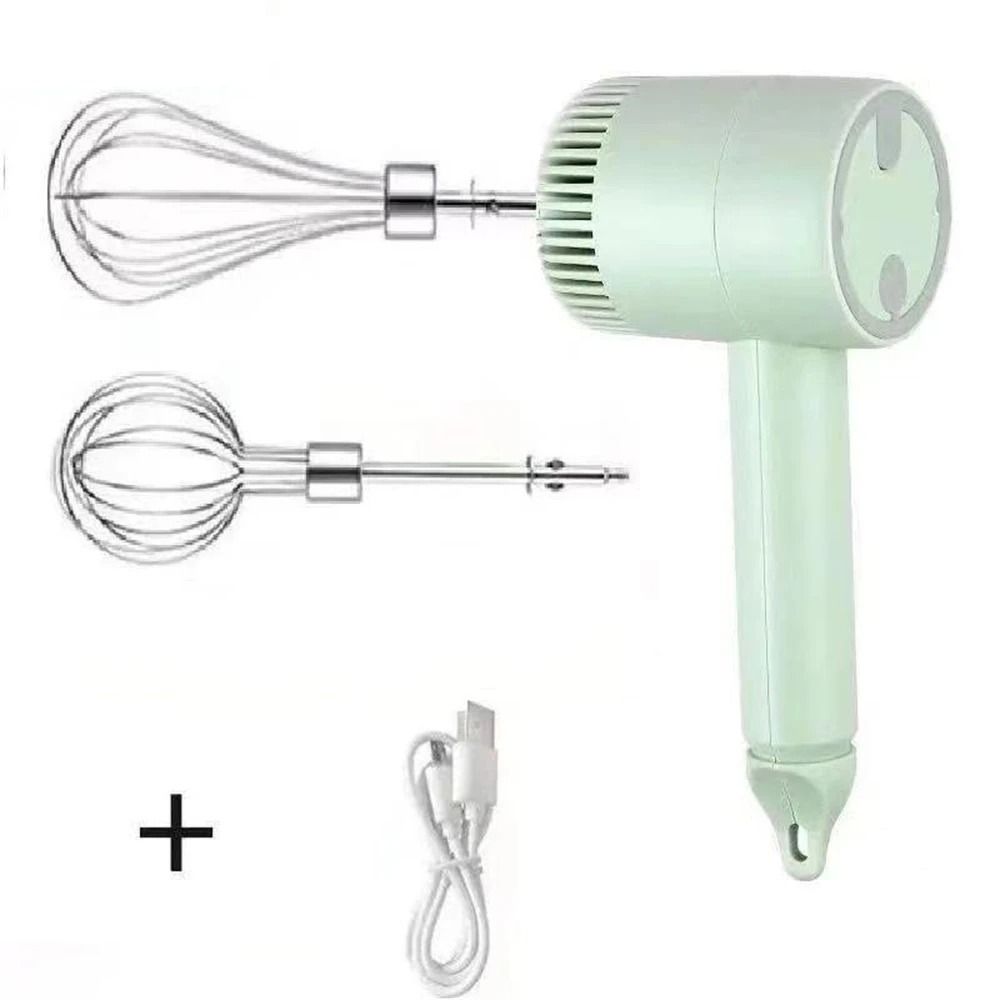 Wireless Electric Hand Whisk for Baking Mixing and Cream Beating