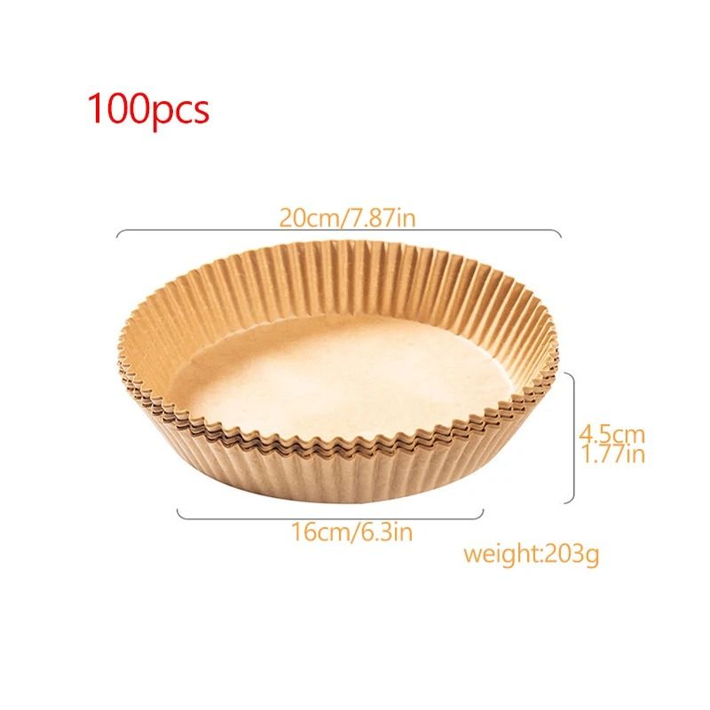 Air Fryer Food Pads Disposable Oil Absorbing Baking Paper Liners Air Fryer Food Pads Disposable Oil Absorbing Baking Paper Liners