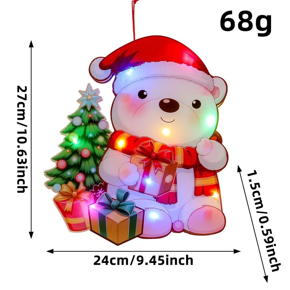 LED Christmas Santa Claus Ornament