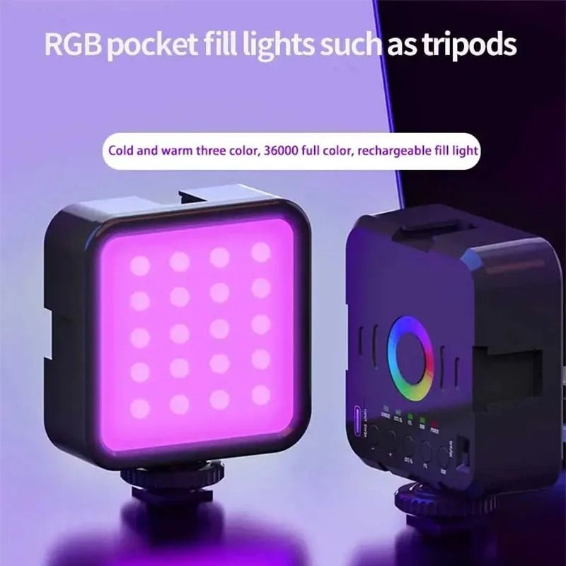 Mini RGB Adjustable LED Fill Light Portable Selfie and Photo | Inspire ...