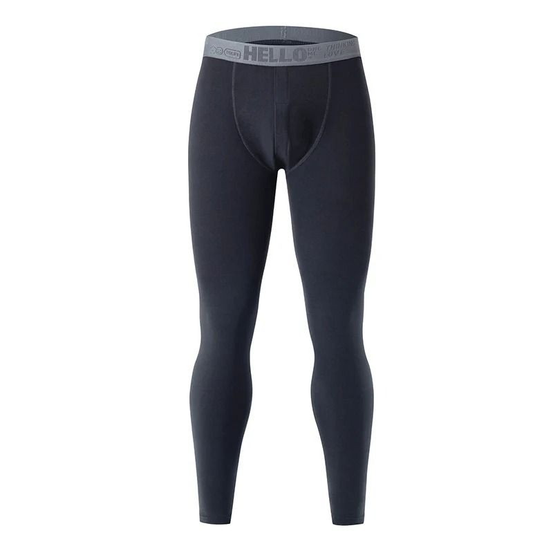 Mens Warm Pants Slim Fit Winter Leggings Soft Comfortable Plus Size