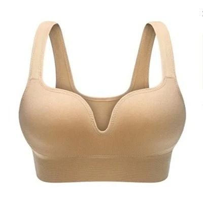 3D Seamless Bra for Women Wireless Push Up Cotton Bralette Sports Vest