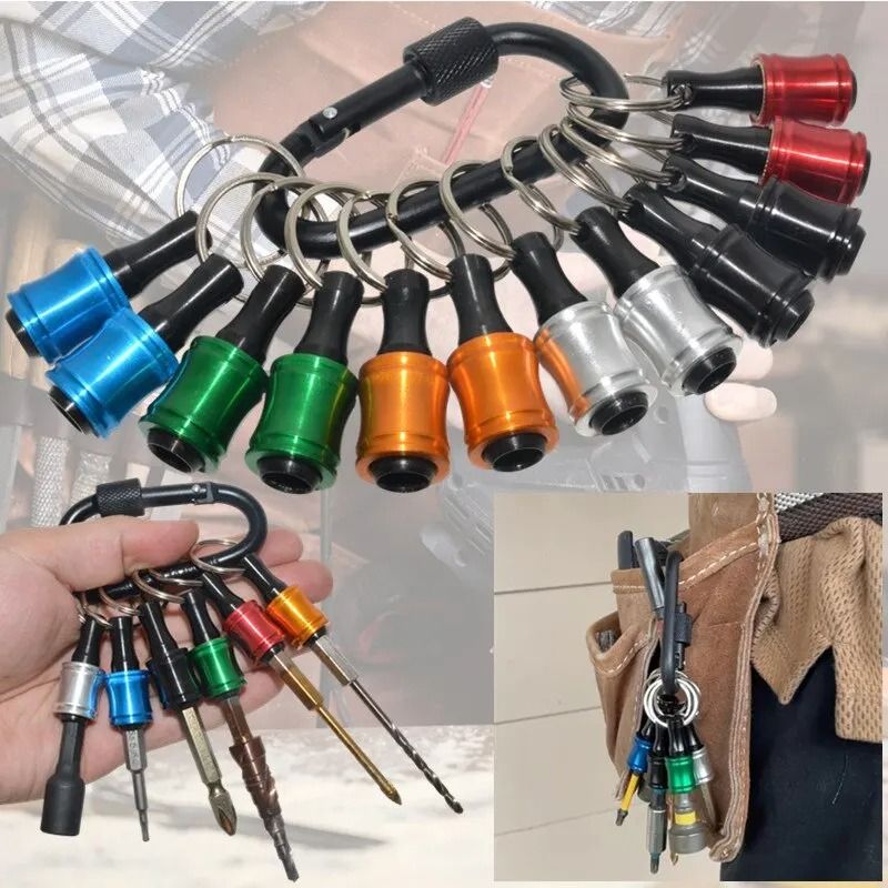 Quick Change Hex Shank Screwdriver Bit Holder Set Push to Un | Inspire ...