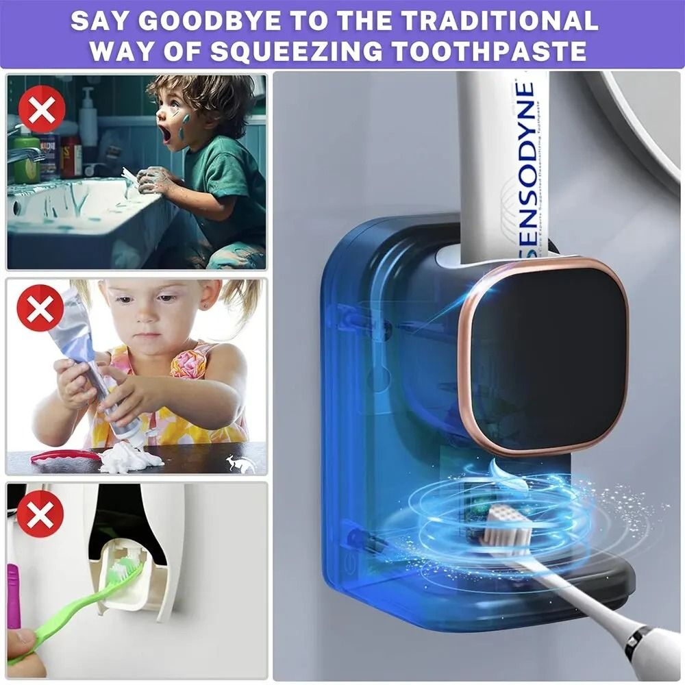 Automatic Wall Mounted Toothpaste Dispenser with Touchless S | Inspire ...