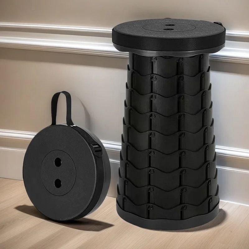 Adjustable Rocking Volcano Stool Portable Telescopic Folding Stool With Adjustable Height | Inspire Uplift