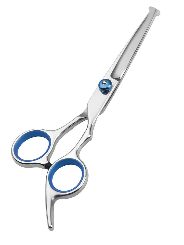6 Inch Pet Grooming Scissors Safe Round Tip Dog Hair Trimming Shears for Teddy Dogs and Cats