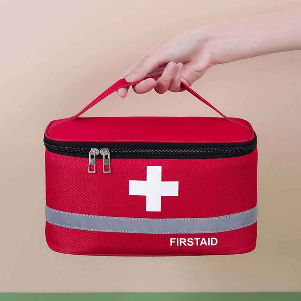 Portable Travel Storage Bag Oxford Cloth Organizer Pouch for Family Travel and Home Essentials