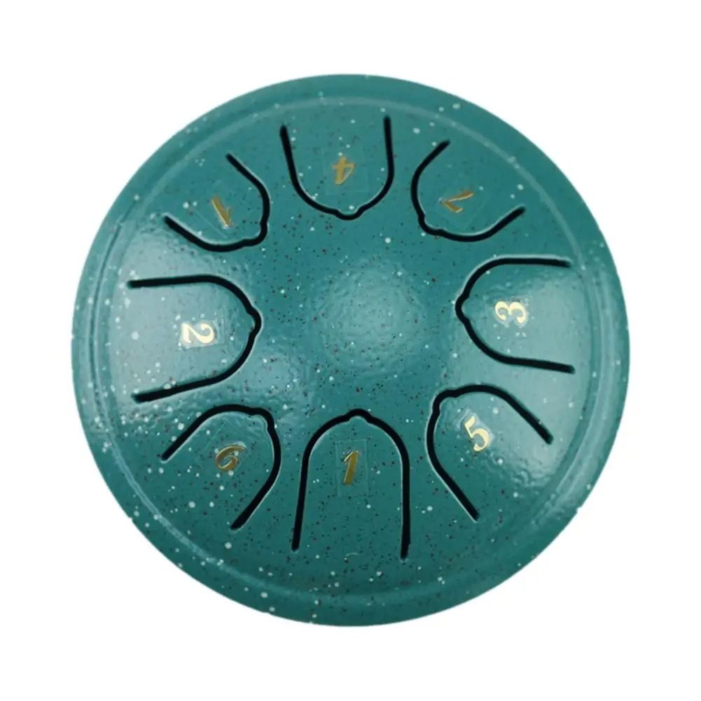 Mini 4.5-Inch 8-Tone Steel Tongue Drum