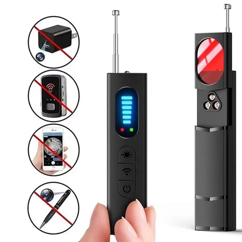 High Sensitivity Wireless Hidden Camera Detector and Advanced Privacy Security Scanner