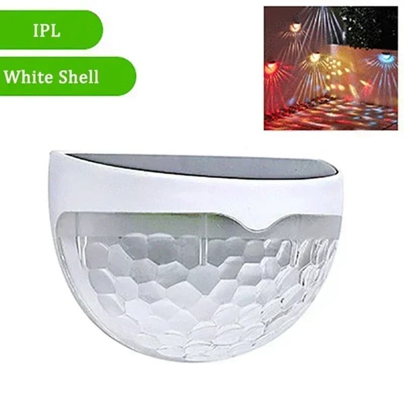 Solar Deck Light Outdoor Peel and Stick Deck Railing Lights