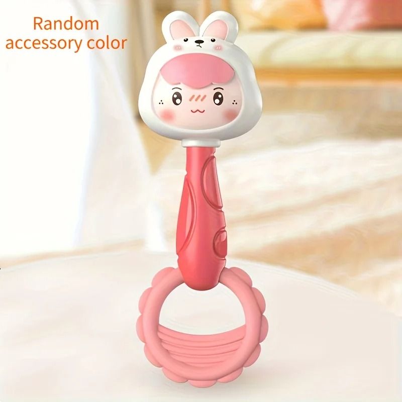 Soft Sensory Hand Chime Toy – Interactive Animal Plush for Early Development