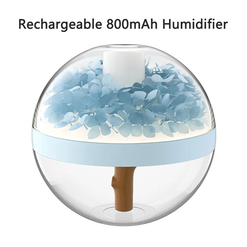 Eternal Flower Artistic Humidifier and Atmosphere Light