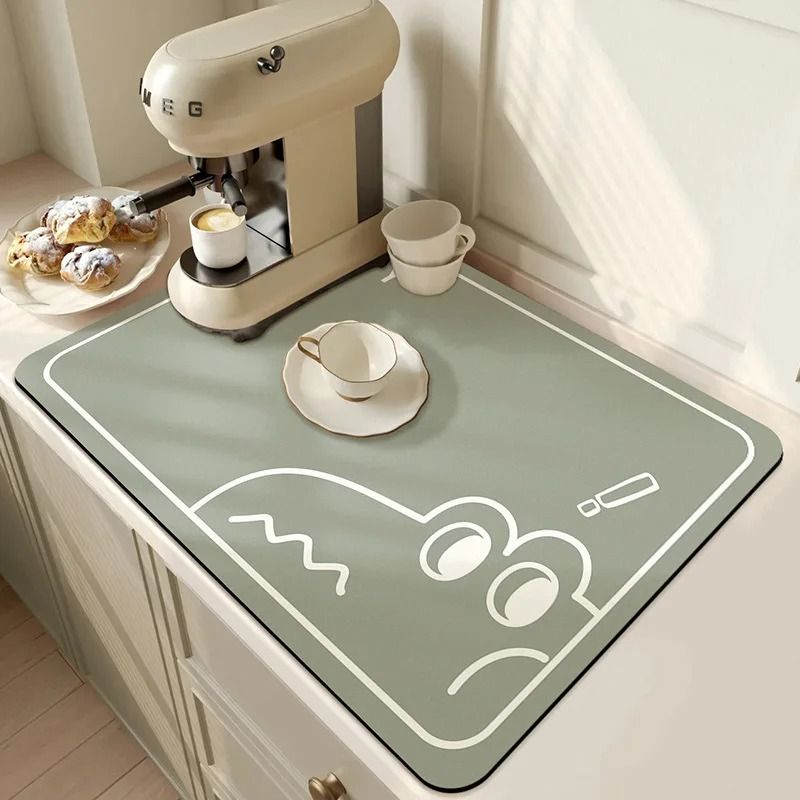 Super Absorbent Quick-Dry Kitchen and Coffee Mat
