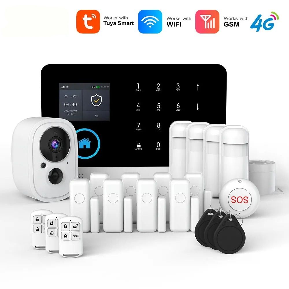 Smart Home Security System - WiFi & 4G Wireless Alarm Kit wi | Inspire ...