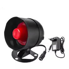 Standalone Wireless Motion Siren - Easy-Setup Home & Garage Security Alarm