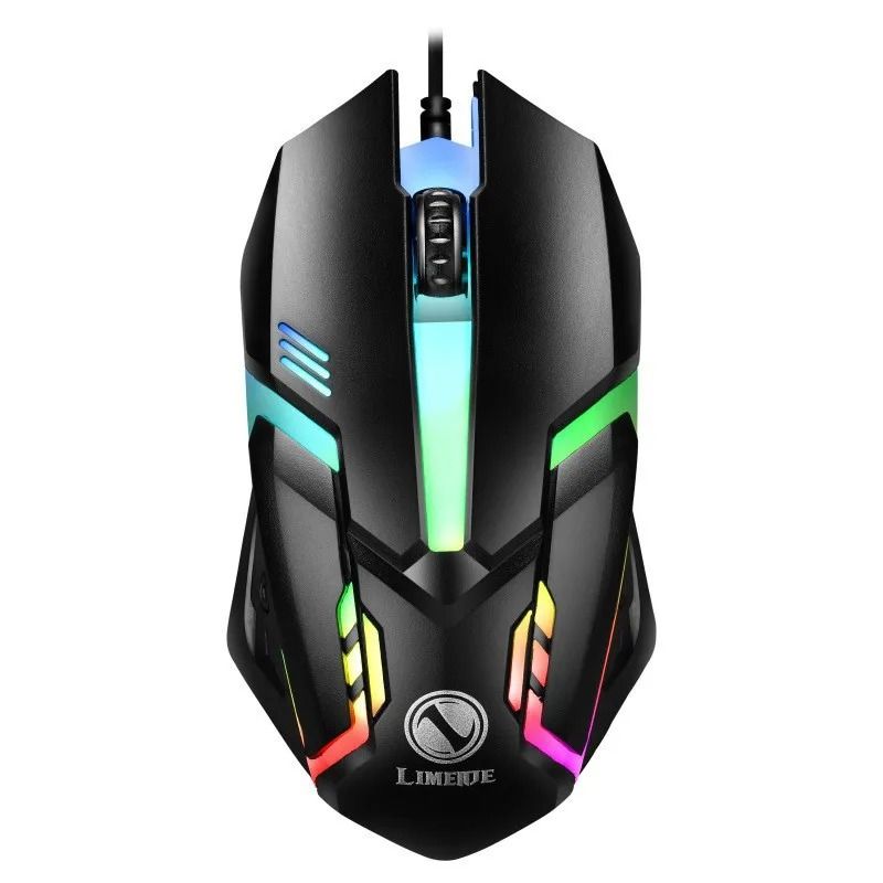 RGB Mechanical Feel Gaming Keyboard – 104-Key Standard USB Wired Desktop Keyboard