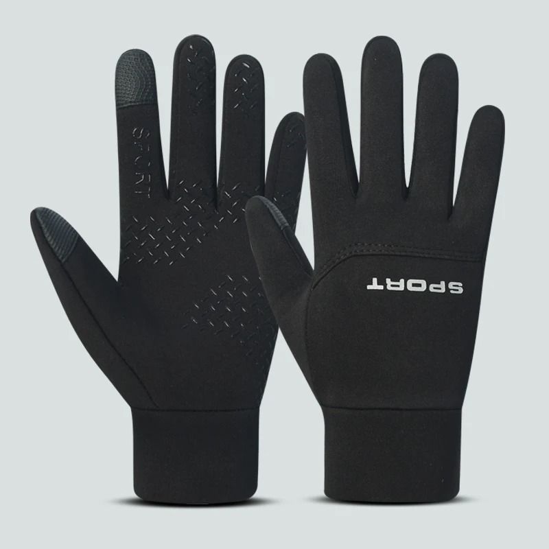 Thermal Football & Outdoor Sports Gloves - Waterproof High-Density Nylon Grip
