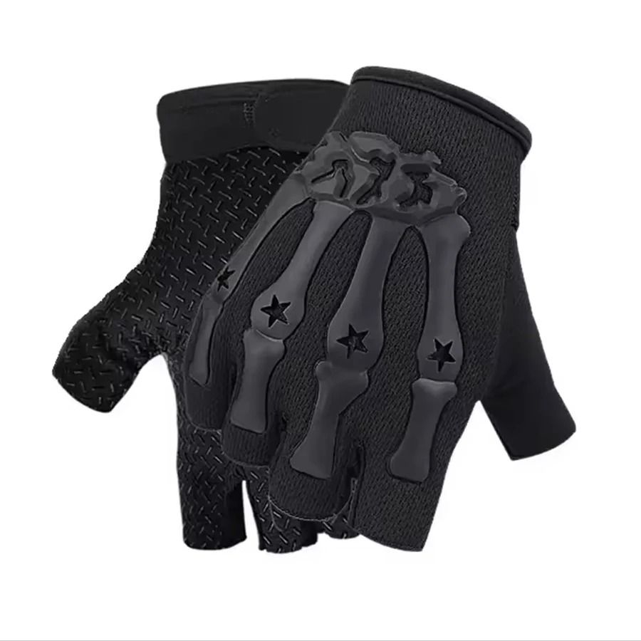 Skeleton Performance Half-Finger Tactical Sports Gloves