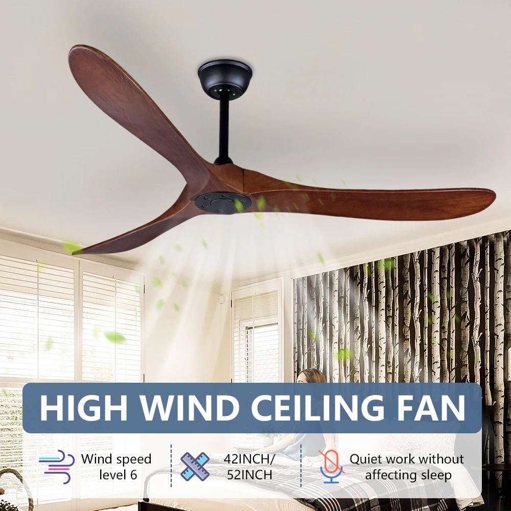 Industrial-Retro Variable Frequency Ceiling Fan | Inspire Uplift