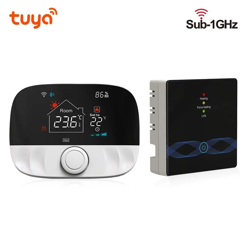 Tuya Smart Home Wireless WiFi Thermostat - Smart Heating Control for Gas Boilers