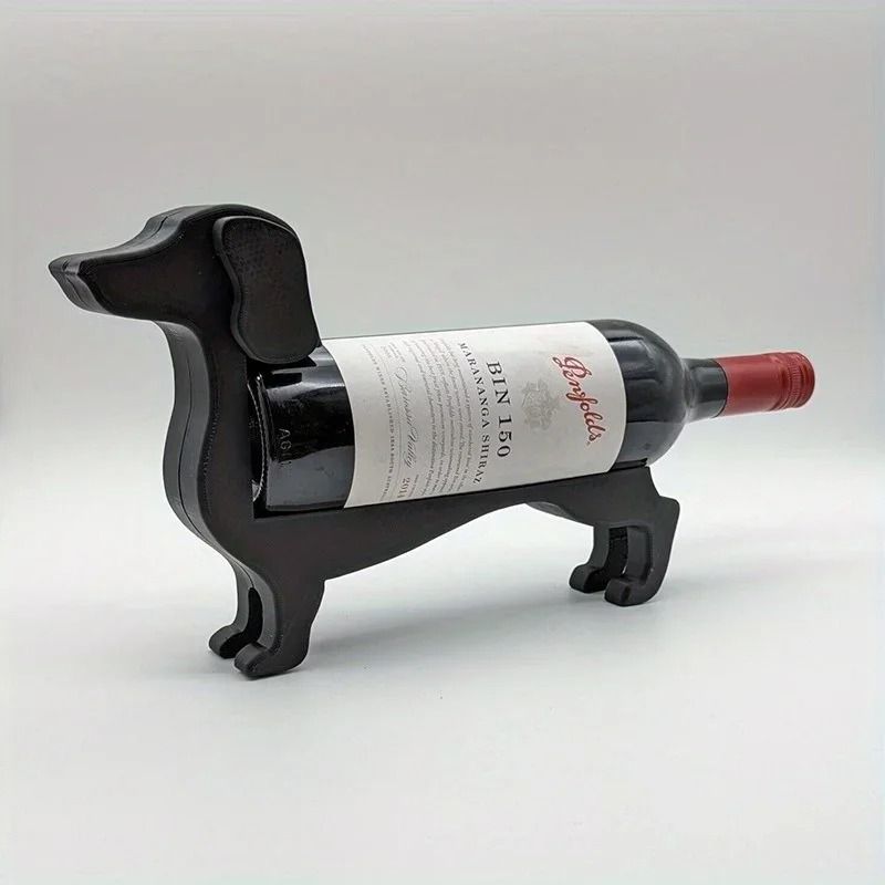 Dog Wine Rack Sausage Dog Wine Bottle Rack – Creative Modern Home Bar Deco | Inspire ...