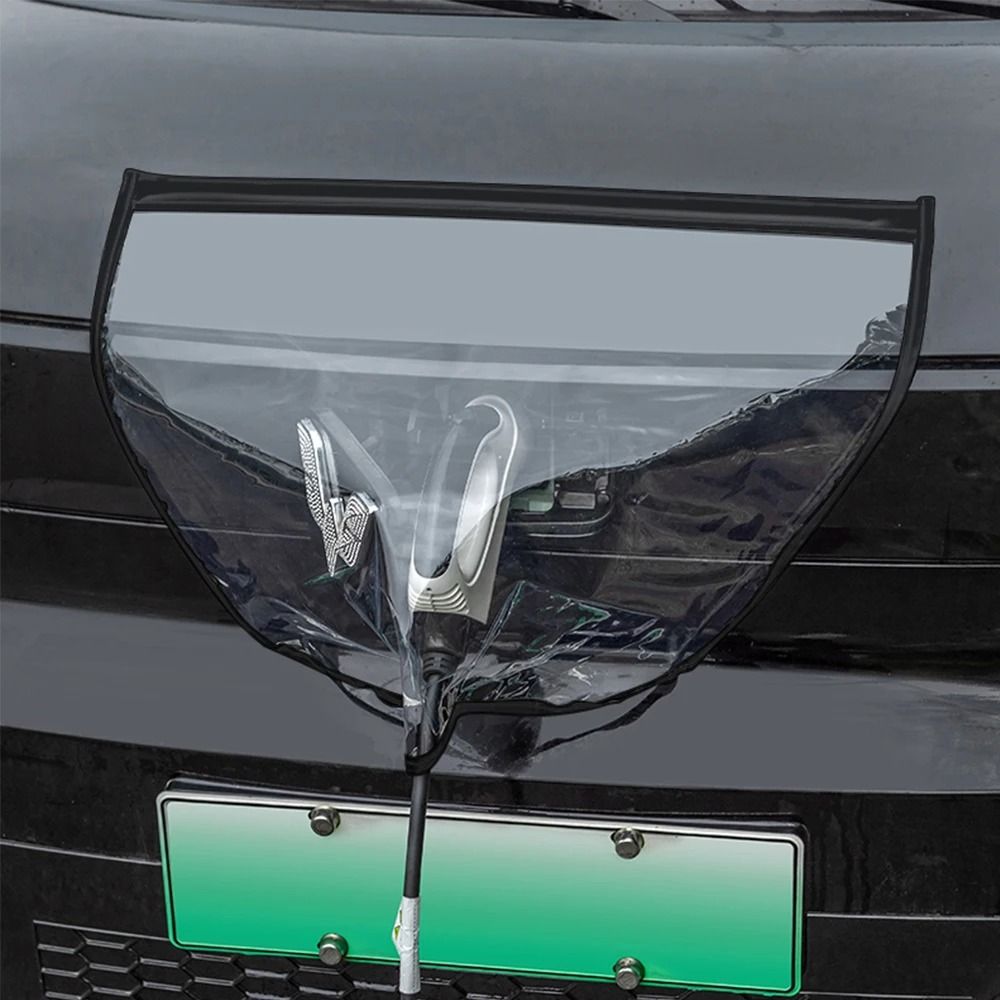 Electric Vehicle Charger Port Cover – Rainproof & Dustproof Protection for Tesla Model 3 & Y