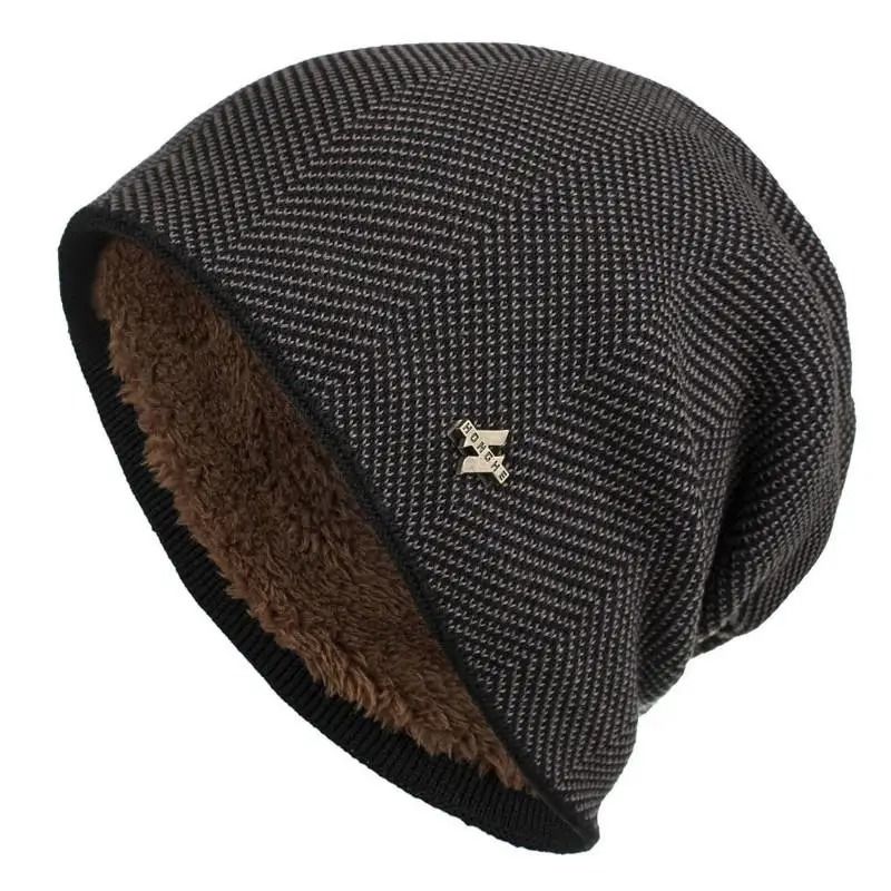 Unisex Winter Beanie – Thick Knitted Fashion Hat for Men & Women