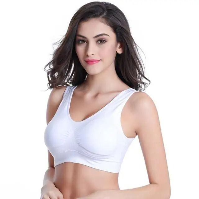 Plus Size Seamless Non-Underwire Bra – Adjustable Zero Bondage Sports & Yoga Wireless Vest