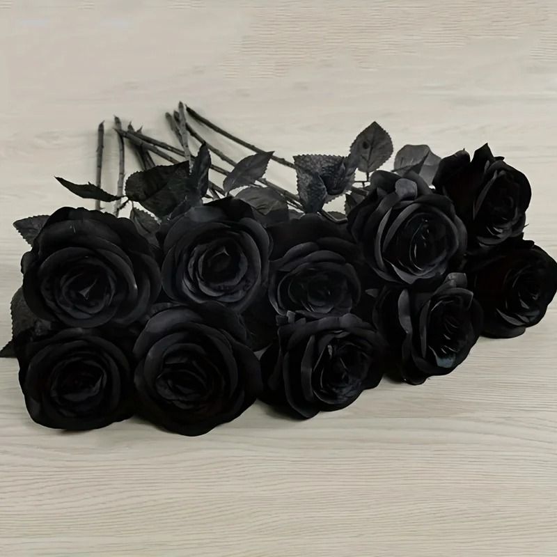 Midnight Noir Gothic Rose Bouquet