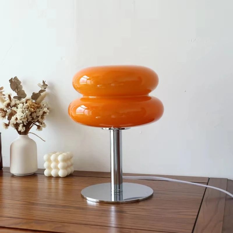 Macaron Table Lamp – Minimalist Tri-Color Dimmable Atmosphere Light
