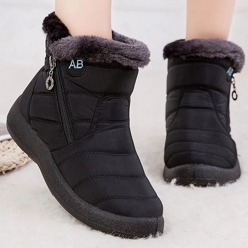Arctic Comfort Waterproof Faux-Fur Ankle Boots