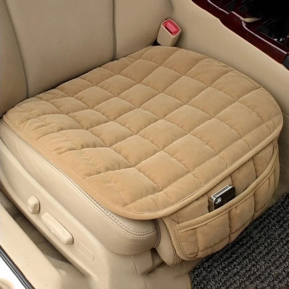 Universal Winter Thermal Plush Car Seat Protector