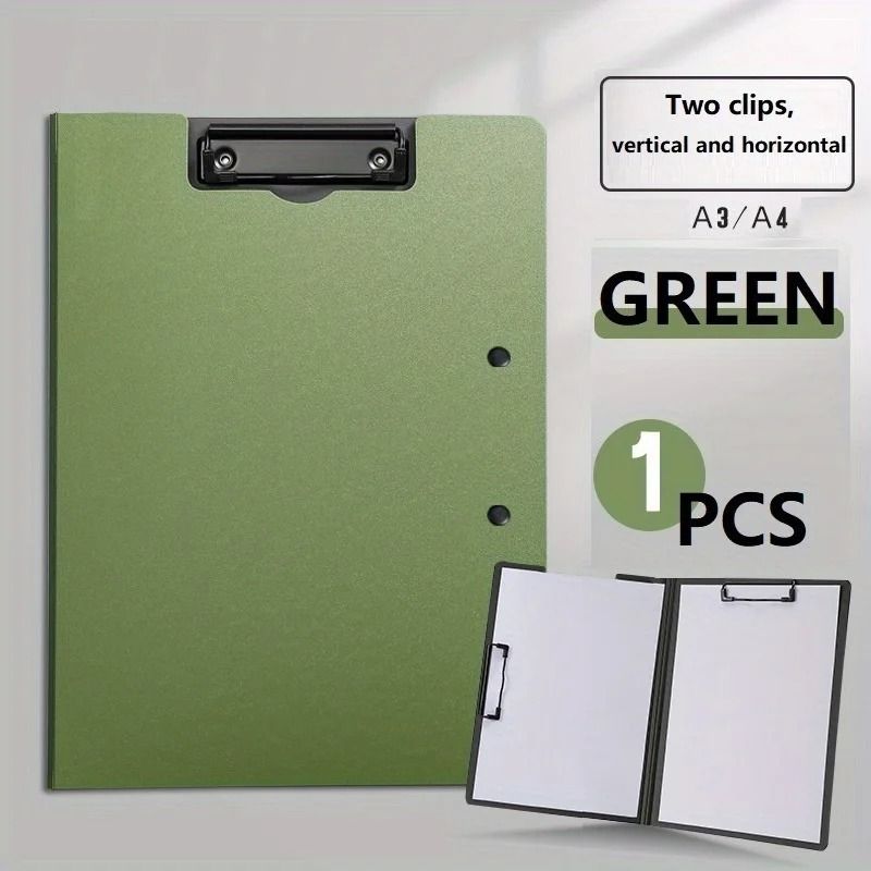 Executive A4 Document Organizer & Clipboard Cover – Professional File Folder for Business, School, and Office Supplies